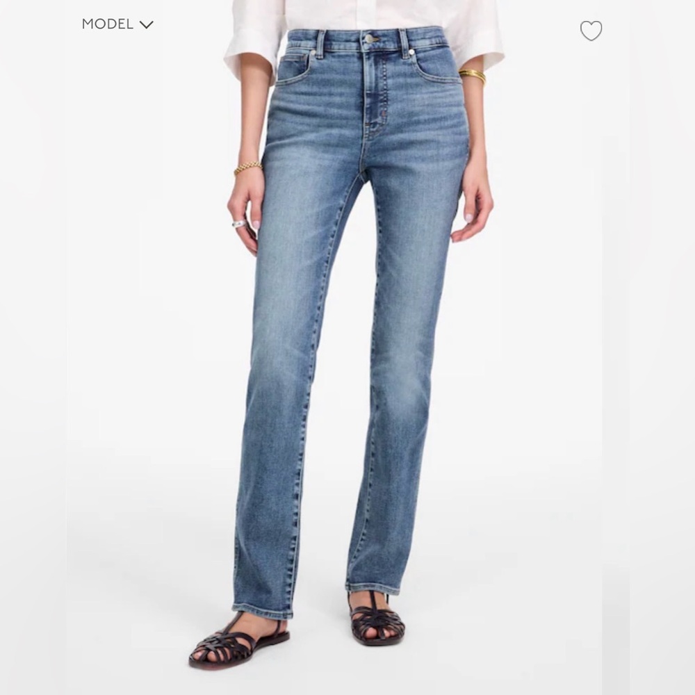 Madewell Stovepipe Jeans 26T Blue Denim Jeans